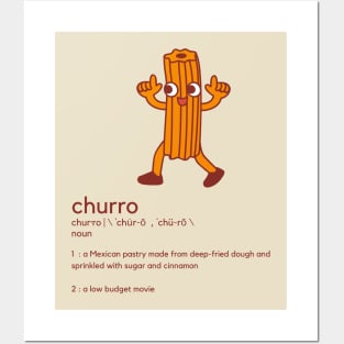 Churro Definition Posters and Art